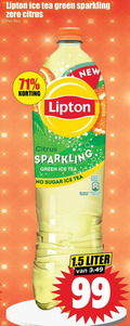 klik op dit plaatje voor een vergroting en voor vergelijkbare aanbiedingen gerelateerd aan ` ice tea 1 3 14 99 100 lipton green sparkling zero citrus fles new sugar portion pro bruisend ml liter `  ice tea 1 3 14 99 100 lipton green sparkling zero citrus fles new sugar portion pro bruisend ml liter