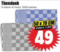 klik op dit plaatje voor een vergroting en voor vergelijkbare aanbiedingen gerelateerd aan ` 50 100 theedoek blauw zwart katoen cm elders ` 50 100 theedoek blauw zwart katoen cm elders