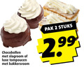 klik op dit plaatje voor een vergroting en voor vergelijkbare aanbiedingen gerelateerd aan ` 2 chocobollen slagroom luxe tompoucen bakkersroom pak stuks `  2 chocobollen slagroom luxe tompoucen bakkersroom pak stuks