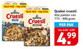 klik op dit plaatje voor een vergroting en voor vergelijkbare aanbiedingen gerelateerd aan ` cruesli 4 pack quaker nuts chocolate pakken pak ` cruesli 4 pack quaker nuts chocolate pakken pak