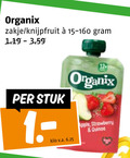 klik op dit plaatje voor een vergroting en voor vergelijkbare aanbiedingen gerelateerd aan ` organix zakje knijpfruit stuk kilo v.a. apple strawberry ` organix zakje knijpfruit stuk kilo v.a. apple strawberry