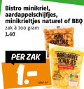 klik op dit plaatje voor een vergroting en voor vergelijkbare aanbiedingen gerelateerd aan ` 700 bistro minikriel aardappelschijfjes minikrieltjes naturel bbq zak mini krieltjes kilo aardappel schijfjes ` 700 bistro minikriel aardappelschijfjes minikrieltjes naturel bbq zak mini krieltjes kilo aardappel schijfjes