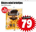 klik op dit plaatje voor een vergroting en voor vergelijkbare aanbiedingen gerelateerd aan ` krieltjes 500 bistro mini zak minikrieltjes bakken airfryer min `  krieltjes 500 bistro mini zak minikrieltjes bakken airfryer min