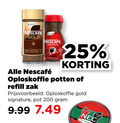 klik op dit plaatje voor een vergroting en voor vergelijkbare aanbiedingen gerelateerd aan ` oploskoffie 25 200 nescafe gold original potten zak signature pot ` oploskoffie 25 200 nescafe gold original potten zak signature pot