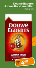 klik op dit plaatje voor een vergroting en voor vergelijkbare aanbiedingen gerelateerd aan ` koffie 250 douwe egberts aroma rood snelfilter evenwichtig ` koffie 250 douwe egberts aroma rood snelfilter evenwichtig