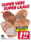 klik op dit plaatje voor een vergroting en voor vergelijkbare aanbiedingen gerelateerd aan ` 6 super vers laag bakkers trots vloerbroden donker wit zonnevolkoren spelt brood ` 6 super vers laag bakkers trots vloerbroden donker wit zonnevolkoren spelt brood