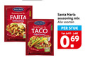 klik op dit plaatje voor een vergroting en voor vergelijkbare aanbiedingen gerelateerd aan ` santa maria seasoning mix for fajita original time taco soorten stuk tonight 28gram ` santa maria seasoning mix for fajita original time taco soorten stuk tonight 28gram
