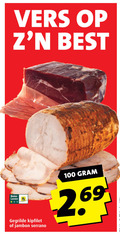 klik op dit plaatje voor een vergroting en voor vergelijkbare aanbiedingen gerelateerd aan ` 100 vers best beter gegrilde kipfilet jambon serrano `  100 vers best beter gegrilde kipfilet jambon serrano