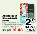 klik op dit plaatje voor een vergroting en voor vergelijkbare aanbiedingen gerelateerd aan ` koffiebonen 2 500 roots simon medium koffie roast zakken levelt smooth 2e halve `  koffiebonen 2 500 roots simon medium koffie roast zakken levelt smooth 2e halve