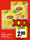 klik op dit plaatje voor een vergroting en voor vergelijkbare aanbiedingen gerelateerd aan ` thee 100 lipton bel yellow label xxl serve tea pak zakjes pack ` thee 100 lipton bel yellow label xxl serve tea pak zakjes pack