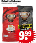 klik op dit plaatje voor een vergroting en voor vergelijkbare aanbiedingen gerelateerd aan ` koffiebonen 100 950 kahrel classico espresso zak kop koffie cremelaag nutri score arabica bonen 06 sterkte rond `  koffiebonen 100 950 kahrel classico espresso zak kop koffie cremelaag nutri score arabica bonen 06 sterkte rond