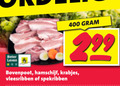 klik op dit plaatje voor een vergroting en voor vergelijkbare aanbiedingen gerelateerd aan ` 400 beter leven hamschijf vleesribben ` 400 beter leven hamschijf vleesribben