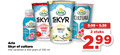 klik op dit plaatje voor een vergroting en voor vergelijkbare aanbiedingen gerelateerd aan ` 2 330 450 fris tintelend cultura framboos vezels vitamine helps to sky skyr aardbei fraise vanille icelandic style yoghurt ml stuks ` 2 330 450 fris tintelend cultura framboos vezels vitamine helps to sky skyr aardbei fraise vanille icelandic style yoghurt ml stuks