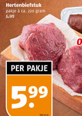 klik op dit plaatje voor een vergroting en voor vergelijkbare aanbiedingen gerelateerd aan ` hert hertenbiefstuk pakje ca. kilo ` hert hertenbiefstuk pakje ca. kilo