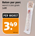 klik op dit plaatje voor een vergroting en voor vergelijkbare aanbiedingen gerelateerd aan ` 200 baton pur porc worst 3.99 kilo ` 200 baton pur porc worst 3.99 kilo