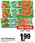 klik op dit plaatje voor een vergroting en voor vergelijkbare aanbiedingen gerelateerd aan ` 23 rond pizza deeg 2x pizzadeeg jan pizzakit stuk ` 23 rond pizza deeg 2x pizzadeeg jan pizzakit stuk