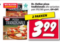 klik op dit plaatje voor een vergroting en voor vergelijkbare aanbiedingen gerelateerd aan ` 2 salame romano dr pizza diepvries tradizionale mozzarella pesto dr. oetker pak pakken ` 2 salame romano dr pizza diepvries tradizionale mozzarella pesto dr. oetker pak pakken