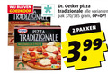 klik op dit plaatje voor een vergroting en voor vergelijkbare aanbiedingen gerelateerd aan ` 2 salame romano dc pizza tradizionale mozzarella pesto dr. oetker pak pakken 3.99 ` 2 salame romano dc pizza tradizionale mozzarella pesto dr. oetker pak pakken 3.99