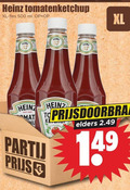 klik op dit plaatje voor een vergroting en voor vergelijkbare aanbiedingen gerelateerd aan ` 500 heinz tomatenketchup xl fles ml to elders ` 500 heinz tomatenketchup xl fles ml to elders