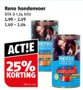 klik op dit plaatje voor een vergroting en voor vergelijkbare aanbiedingen gerelateerd aan ` hondenvoer 25 reno blik kilo chicken beef read med `  hondenvoer 25 reno blik kilo chicken beef read med