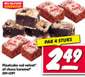klik op dit plaatje voor een vergroting en voor vergelijkbare aanbiedingen gerelateerd aan ` 4 plaatcake red velvet choco karamel pak stuks ` 4 plaatcake red velvet choco karamel pak stuks