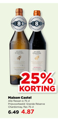 klik op dit plaatje voor een vergroting en voor vergelijkbare aanbiedingen gerelateerd aan ` rode wijn witte 8 25 hamersma maison castel france selection chardonnay grande merlot flessen fles `  rode wijn witte 8 25 hamersma maison castel france selection chardonnay grande merlot flessen fles