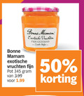 klik op dit plaatje voor een vergroting en voor vergelijkbare aanbiedingen gerelateerd aan ` jam 50 bonne mamam exotische maman vruchten fijn pot 3.99 gezeefd ` jam 50 bonne mamam exotische maman vruchten fijn pot 3.99 gezeefd