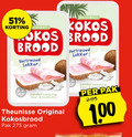 klik op dit plaatje voor een vergroting en voor vergelijkbare aanbiedingen gerelateerd aan ` 100 kokos brood vertrouwd lekkers theunisse original pak ` 100 kokos brood vertrouwd lekkers theunisse original pak