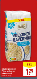 klik op dit plaatje voor een vergroting en voor vergelijkbare aanbiedingen gerelateerd aan ` 1 100 mout volkoren fine xxl golden bridge vezels nutri score fijne havermout `  1 100 mout volkoren fine xxl golden bridge vezels nutri score fijne havermout