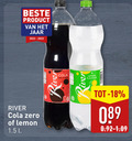 klik op dit plaatje voor een vergroting en voor vergelijkbare aanbiedingen gerelateerd aan ` cola frisdrank 3 18 jaar river zero lemon l flavour ` cola frisdrank 3 18 jaar river zero lemon l flavour