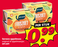 klik op dit plaatje voor een vergroting en voor vergelijkbare aanbiedingen gerelateerd aan ` appelmoes 99 friszoet original appelmoesjes stuk ` appelmoes 99 friszoet original appelmoesjes stuk