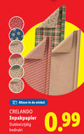 klik op dit plaatje voor een vergroting en voor vergelijkbare aanbiedingen gerelateerd aan ` crelando inpakpapier dubbelzijdig bedrukt ` crelando inpakpapier dubbelzijdig bedrukt