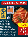 klik op dit plaatje voor een vergroting en voor vergelijkbare aanbiedingen gerelateerd aan ` gerookte zalmfilet 200 certified farming 5.99 golden seafood noorse zalm beukenhout gerookt ` gerookte zalmfilet 200 certified farming 5.99 golden seafood noorse zalm beukenhout gerookt