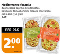 klik op dit plaatje voor een vergroting en voor vergelijkbare aanbiedingen gerelateerd aan ` 200 mediterraneo focaccia duo paprika kruidenboter basilicum tomaat mini mozzarella pak kilo v.a. mol b ` 200 mediterraneo focaccia duo paprika kruidenboter basilicum tomaat mini mozzarella pak kilo v.a. mol b