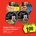 klik op dit plaatje voor een vergroting en voor vergelijkbare aanbiedingen gerelateerd aan ` kattenvoer hondenvoer 60 100 150 sheba filets poulet cesar pate kip sauce honden voer soorten stuk ` kattenvoer hondenvoer 60 100 150 sheba filets poulet cesar pate kip sauce honden voer soorten stuk