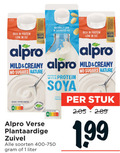 klik op dit plaatje voor een vergroting en voor vergelijkbare aanbiedingen gerelateerd aan ` 1 protein naturally alpro mild creamy sugars nature from soya based verse plantaardige zuivel packed with nutri score soorten liter chill fresh stuk ` 1 protein naturally alpro mild creamy sugars nature from soya based verse plantaardige zuivel packed with nutri score soorten liter chill fresh stuk