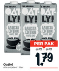 klik op dit plaatje voor een vergroting en voor vergelijkbare aanbiedingen gerelateerd aan ` 1 original barista edition oatly soorten liter pak ` 1 original barista edition oatly soorten liter pak