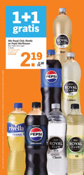 klik op dit plaatje voor een vergroting en voor vergelijkbare aanbiedingen gerelateerd aan ` 1 2 19 50 combinatie productvarianten combineren royal club rivella pepsi literflessen zero sugar stuks varieeren suiker ginger beer taste original licht sprankelend bitter lemon tonic classic origina ` 1 2 19 50 combinatie productvarianten combineren royal club rivella pepsi literflessen zero sugar stuks varieeren suiker ginger beer taste original licht sprankelend bitter lemon tonic classic origina