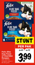 klik op dit plaatje voor een vergroting en voor vergelijkbare aanbiedingen gerelateerd aan ` kattenvoer 12 felix dag feest gelei recyclebaar 3x zalm reepjes soorten zakje pak 5.99 3.99 ` kattenvoer 12 felix dag feest gelei recyclebaar 3x zalm reepjes soorten zakje pak 5.99 3.99