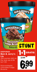 klik op dit plaatje voor een vergroting en voor vergelijkbare aanbiedingen gerelateerd aan ` ben and jerrys ijsspecialiteit 1 chocolate fudge diepvries ice cream with pieces ijs soorten ml stuk brownie 6 99 ` ben and jerrys ijsspecialiteit 1 chocolate fudge diepvries ice cream with pieces ijs soorten ml stuk brownie 6 99