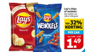 klik op dit plaatje voor een vergroting en voor vergelijkbare aanbiedingen gerelateerd aan ` lays chips zoutjes 32 100 200 taste less salt grow quality potatoes naturel nutri score wokkels paprika flavour zakken zak ` lays chips zoutjes 32 100 200 taste less salt grow quality potatoes naturel nutri score wokkels paprika flavour zakken zak