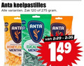 klik op dit plaatje voor een vergroting en voor vergelijkbare aanbiedingen gerelateerd aan ` snoep 120 anta keelpastilles zak menthol verzorgende eucaly ` snoep 120 anta keelpastilles zak menthol verzorgende eucaly