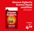 klik op dit plaatje voor een vergroting en voor vergelijkbare aanbiedingen gerelateerd aan ` koffie 250 douwe egberts aroma rood snelfilter ` koffie 250 douwe egberts aroma rood snelfilter