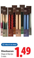 klik op dit plaatje voor een vergroting en voor vergelijkbare aanbiedingen gerelateerd aan ` dinerkaarsen 2 din dinner candles shape dip dye stuks ` dinerkaarsen 2 din dinner candles shape dip dye stuks