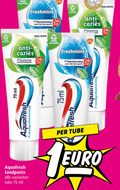 klik op dit plaatje voor een vergroting en voor vergelijkbare aanbiedingen gerelateerd aan ` aquafresh tandpasta 1 3 100 ml freshmint gsk bescherming gezin recyclable fresh 75ml tube ` aquafresh tandpasta 1 3 100 ml freshmint gsk bescherming gezin recyclable fresh 75ml tube