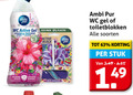 klik op dit plaatje voor een vergroting en voor vergelijkbare aanbiedingen gerelateerd aan ` ambi pur wc active gel hygiene fraicheur versheid nettoyage efficace reiniging pine hibiscus rose eco pack plastic wild toiletblokken soorten stuk ` ambi pur wc active gel hygiene fraicheur versheid nettoyage efficace reiniging pine hibiscus rose eco pack plastic wild toiletblokken soorten stuk