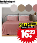 klik op dit plaatje voor een vergroting en voor vergelijkbare aanbiedingen gerelateerd aan ` sprei 99 240 teddy bedsprei kleuren cm elders ` sprei 99 240 teddy bedsprei kleuren cm elders