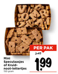 klik op dit plaatje voor een vergroting en voor vergelijkbare aanbiedingen gerelateerd aan ` 150 mini speculaasjes kruid noot lettertjes pak ` 150 mini speculaasjes kruid noot lettertjes pak