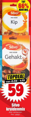 klik op dit plaatje voor een vergroting en voor vergelijkbare aanbiedingen gerelateerd aan ` silvo mix kip gehakt kruidenmix zakje ` silvo mix kip gehakt kruidenmix zakje