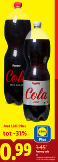 klik op dit plaatje voor een vergroting en voor vergelijkbare aanbiedingen gerelateerd aan ` cola freeway zero sugar light varieeren ` cola freeway zero sugar light varieeren